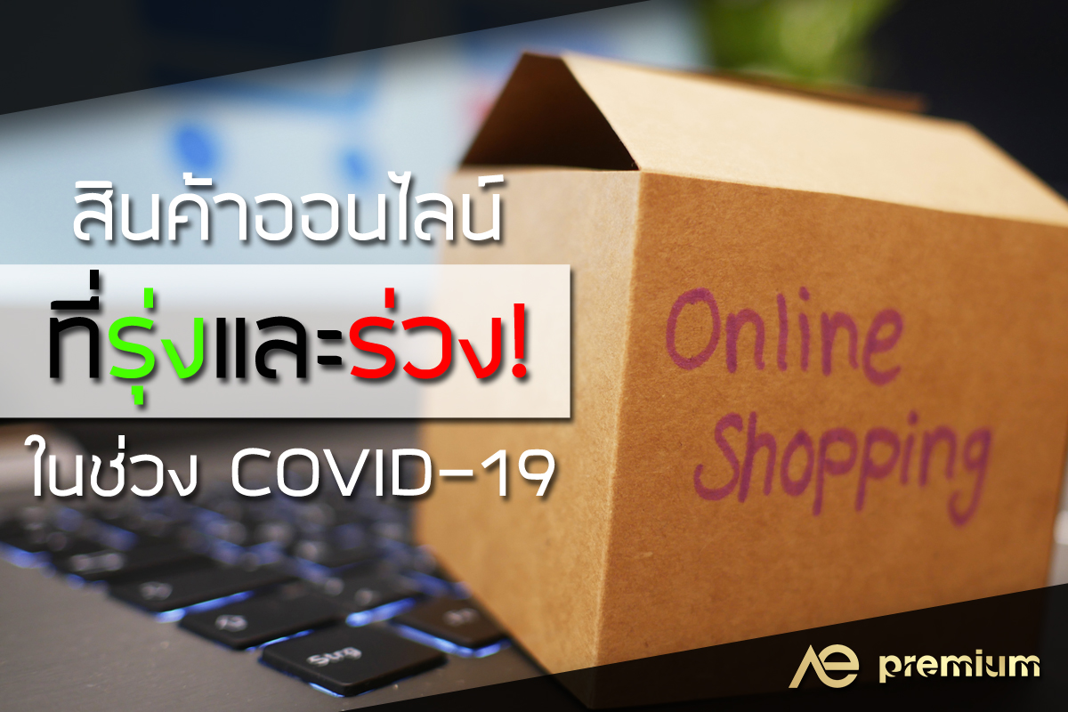 สินค้าออนไลน์รุ่งและร่วงช่วง COVID-19