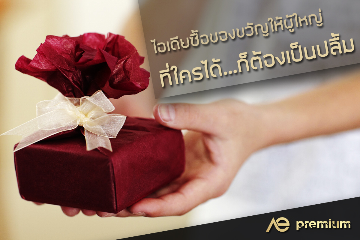 ไอเดีย ซื้อของขวัญให้ผู้ใหญ่ ที่ใครได้รับก็ต้องเป็นปลื้ม